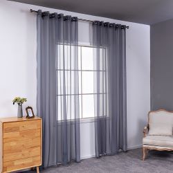 Cotton And Linen Window Curtain